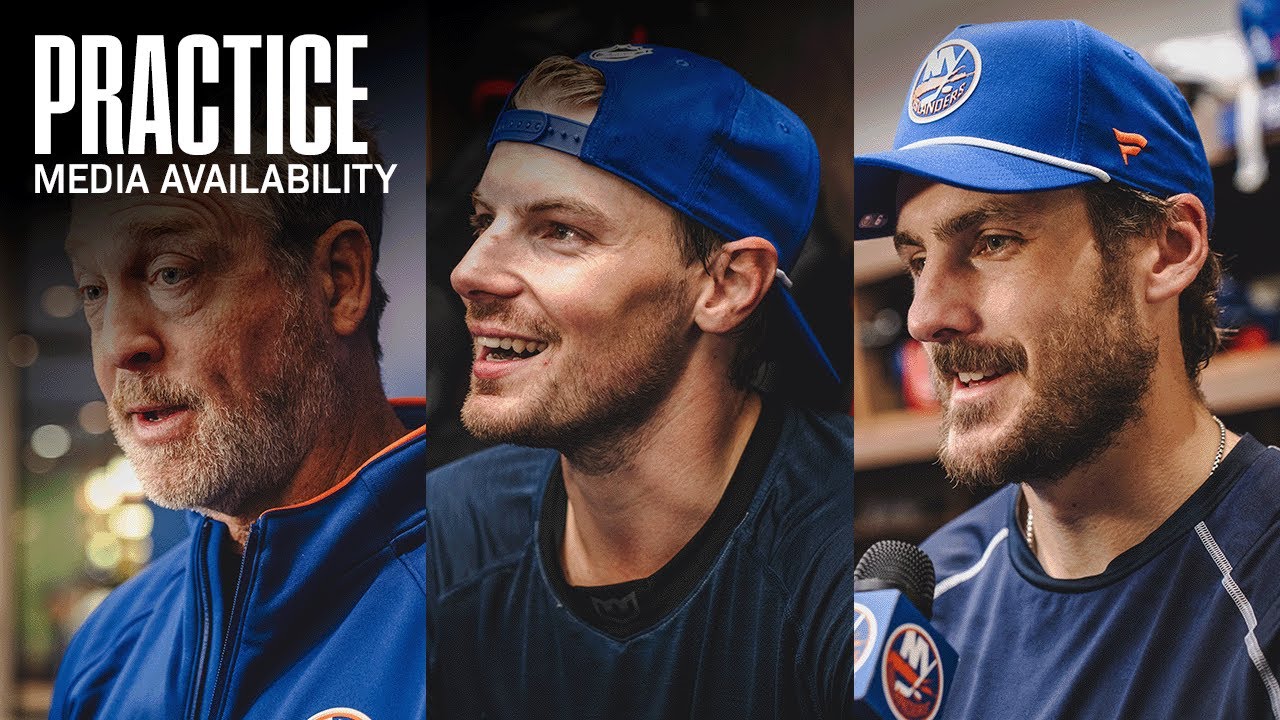 New York Islanders Practice Media Availabilities | 10/12/25