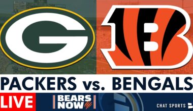 Packers vs. Bengals Live Streaming Scoreboard, Free Play-By-Play, Highlights | Bears Now Watch Party