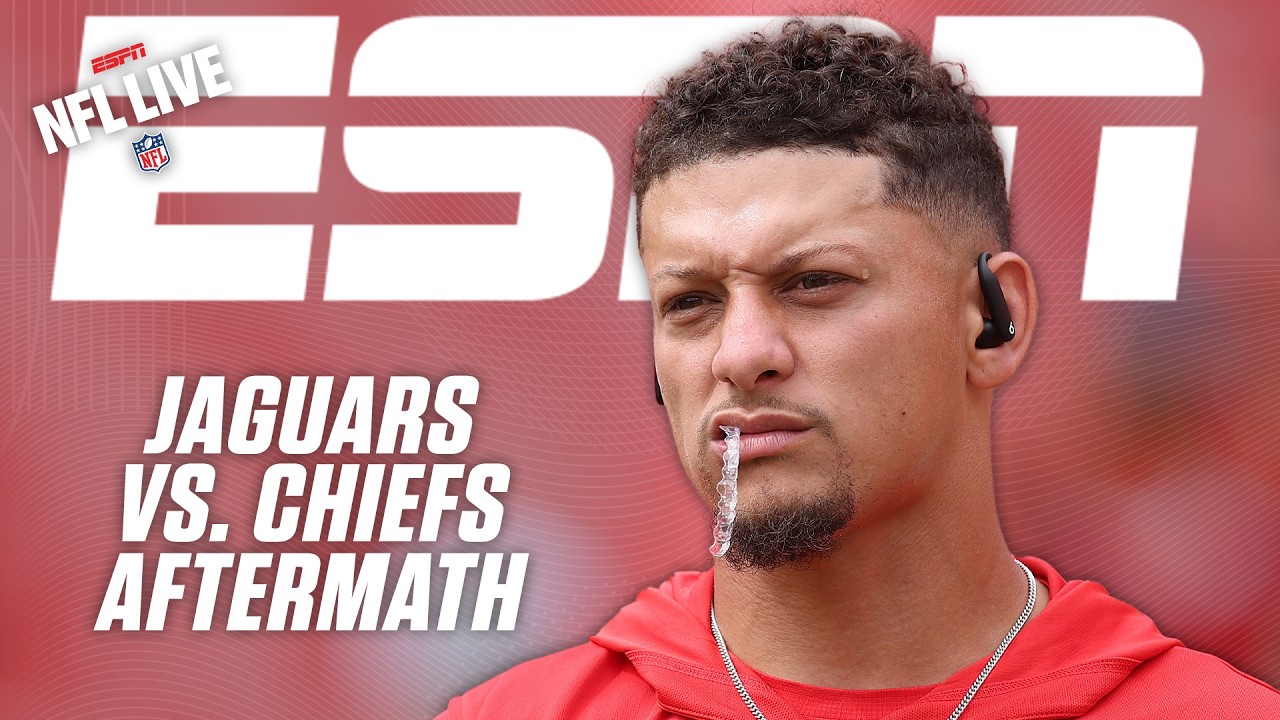 Jaguars over Chiefs AFTERMATH 👉 Trevor Lawrence showed up & concerns about KC's offense | NFL Live