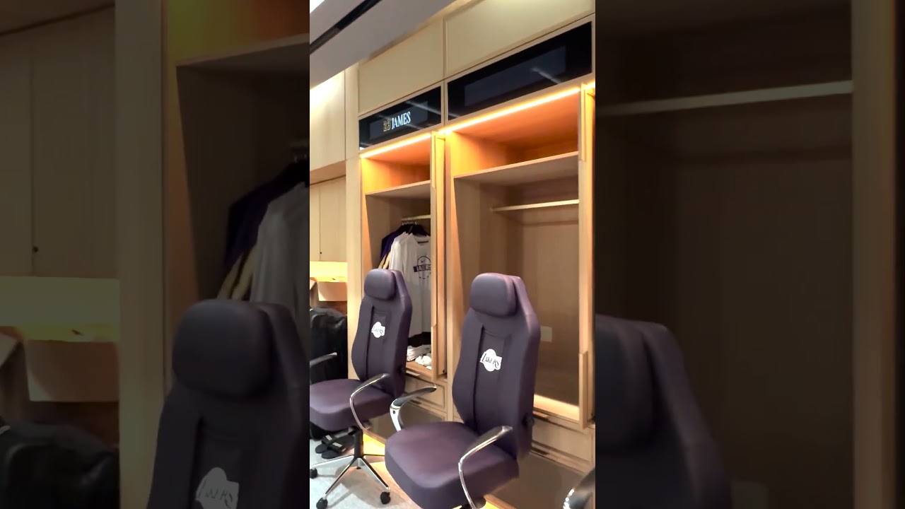 Lakers New Locker Room Tour