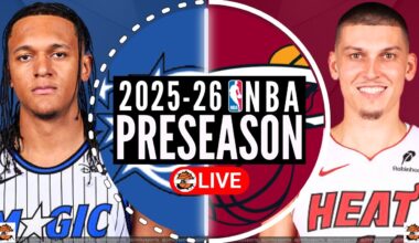 Orlando Magic vs Miami Heat NBA Preseason Live Scoreboard