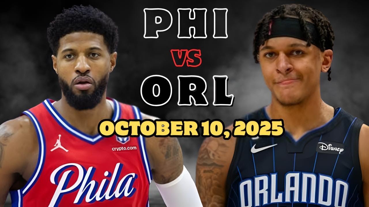 Orlando Magic vs Philadelphia 76ers Full Game Highlights | Oct 10 | 2026 NBA Preseason