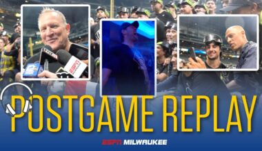 Inside the Brewers’ NLDS Locker Room Celebration 🎉 | Exclusive Interviews & Reactions
