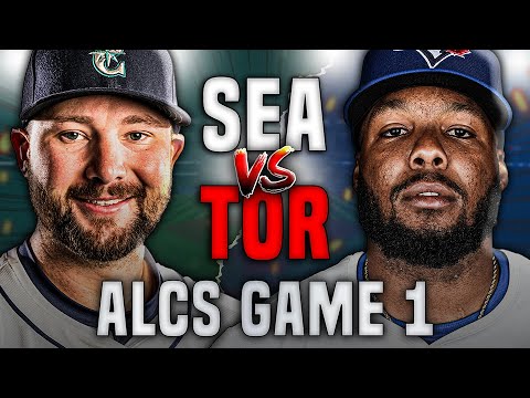 TORONTO BLUE JAYS vs SEATTLE MARINERS - LIVE Stream - ALCS GAME 1