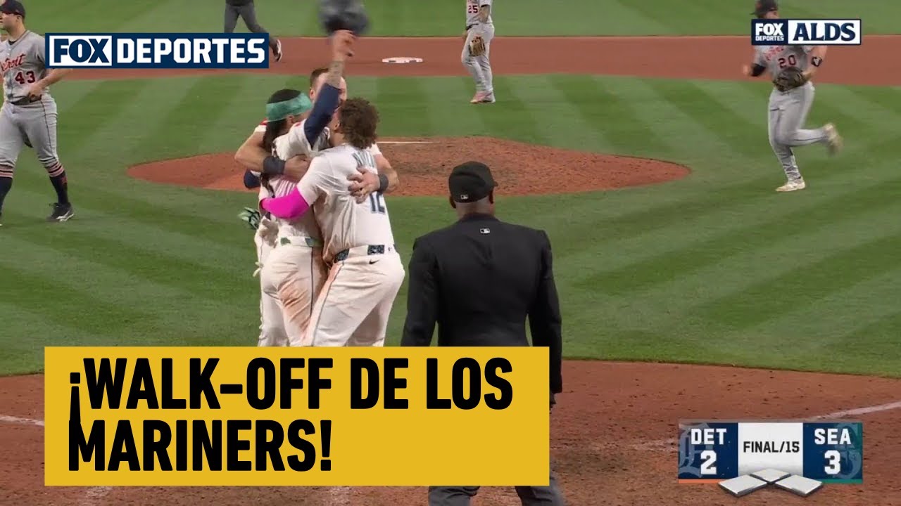 🥳⚾️ ¡WALK-OFF DE LOS MARINERS Y A CELEBRAR! | Detroit Tigers 2-3 Seattle Mariners | MLB | ALDS 2025