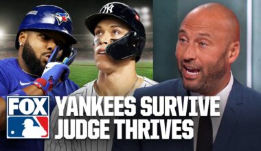 Yankees ‘Have Something Cooking’ 🔥 Derek Jeter, A-Rod & Big Papi react to Game 3 win vs. Blue Jays