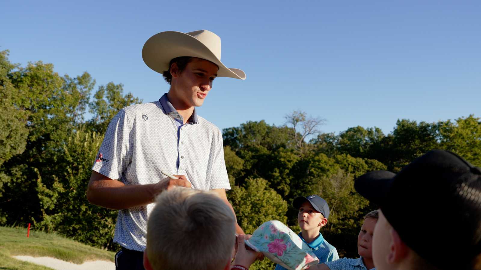 Adrien Dumont de Chassart mic’d up after winning Compliance Solutions