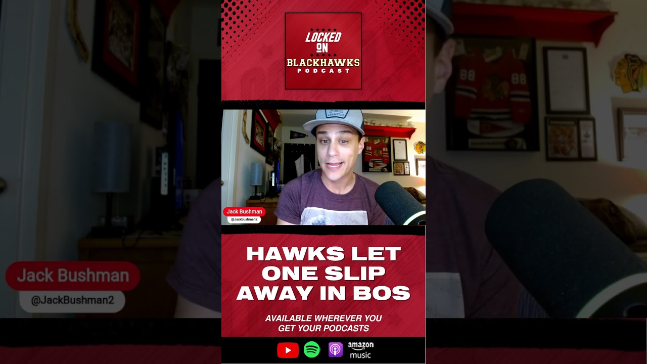 Chicago Blackhawks Fall 4-3 (OT) To Boston Bruins, Drop First Two Games of New Season