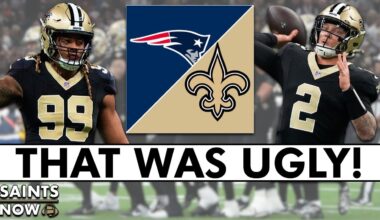 The New Orleans Saints Loss To The Patriots Was UGLY!