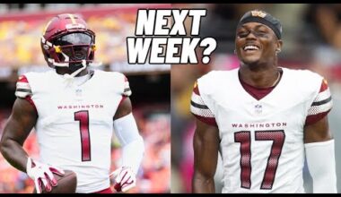 Washington Commanders Get GREAT News Heading Into Bears MNF Matchup. Deebo Goot To Go. Terry Next