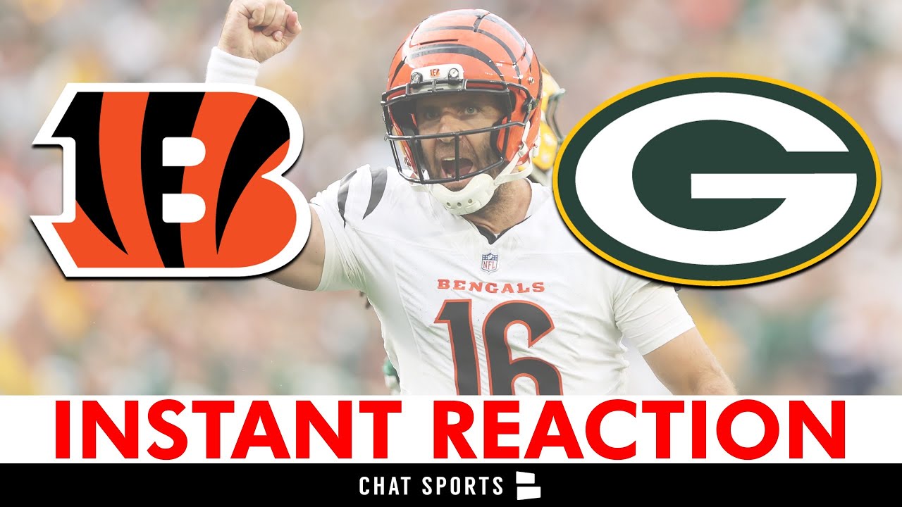 Bengals INSTANT Reaction & News After 27-18 Loss vs. Packers - Joe Flacco Shows Promise