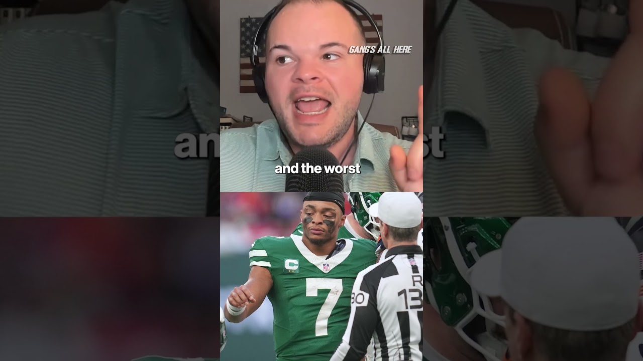 One of the worst QB performances from Justin Fields in Jets history 😡 #shorts