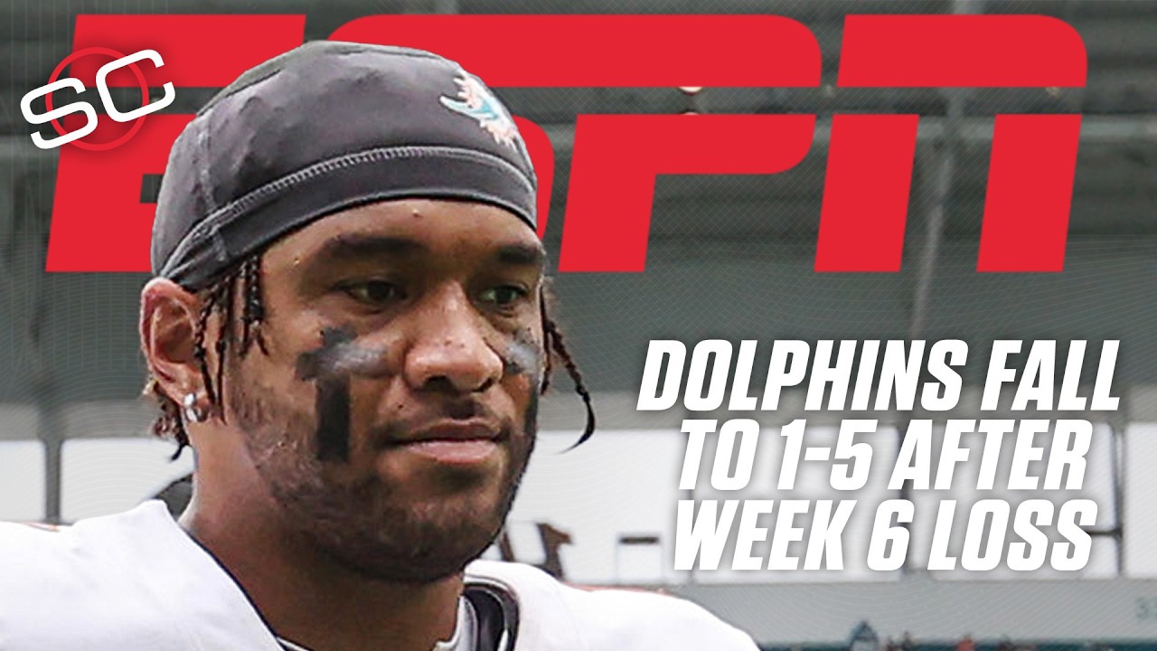 WASTED SEASON for the Dolphins⁉️ Herm Edwards reacts to Miami's 1-5 start | SportsCenter