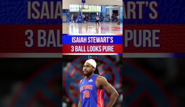 Isaiah Stewart’s Jumper Is Going To Be A Problem!