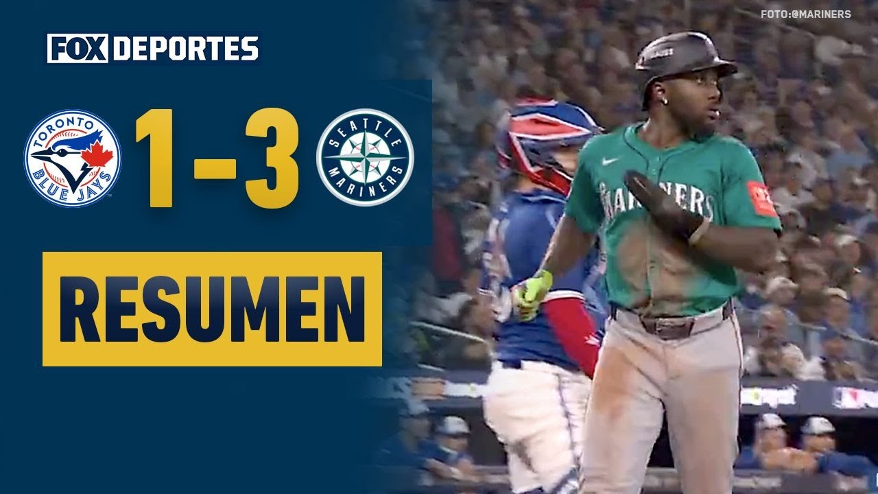 🤫🔱 SILENCIARON TORONTO | Seattle Mariners 3-1 Toronto Blue Jays | HIGHLIGHTS | MLB ALCS J1