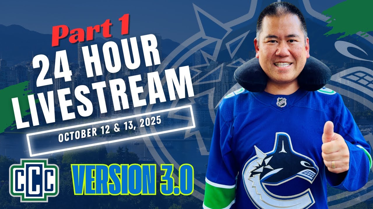 CANUCK CLAY 24 HOUR LIVESTREAM: OCTOBER 12 & 13, 2025 - PART 1