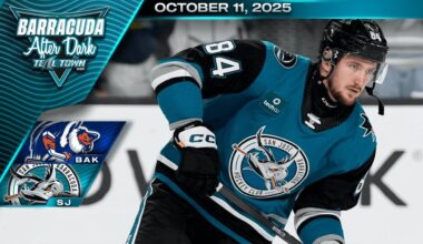 San Jose Barracuda vs Bakersfield Condors - 10/11/2025 - Teal Town USA After Dark (Postgame)