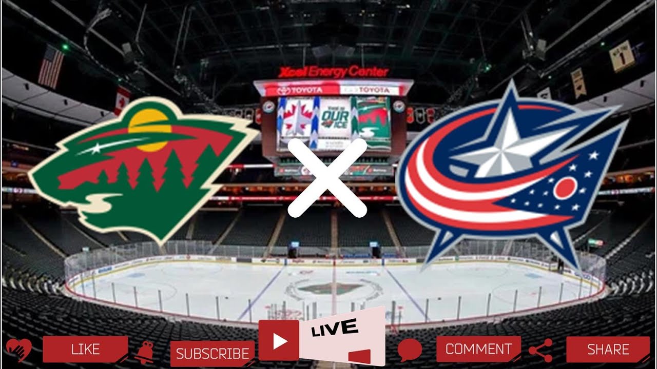 Minnesota Wild - Columbus Blue Jackets LIVE
