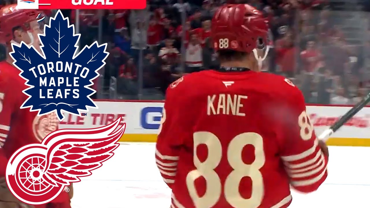 Toronto Maple Leafs vs Detroit Red Wings OCT 11 2025 w/Superbman