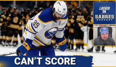 The Buffalo Sabres have a goal scoring problem that showed it's face again in Boston