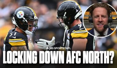 Browns vs Steelers REACTION with JJ Watt: Steelers another step closer to locking down AFC North?