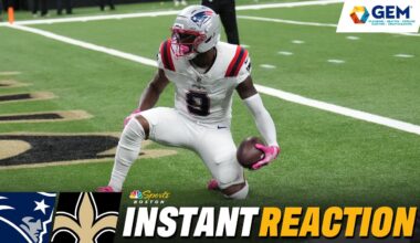 INSTANT REACTION: Maye, Boutte DELIVER in Patriots third straight win