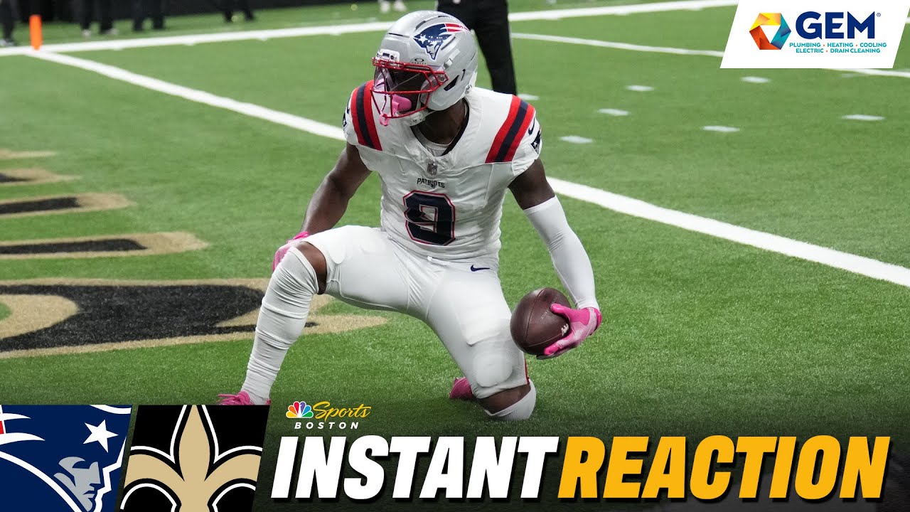 INSTANT REACTION: Maye, Boutte DELIVER in Patriots third straight win