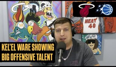 Kel'el Ware Shines Again For Miami Heat In Preseason Loss vs Magic | Nikola Jović Injury A Concern?