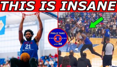 OMG Joel Embiid Looks HEALTHY... & The Sixers Might OFFICIALLY Be Back!