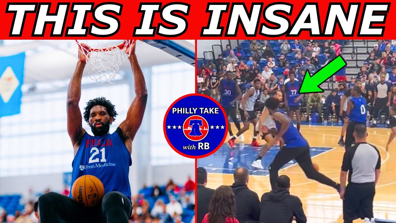 OMG Joel Embiid Looks HEALTHY... & The Sixers Might OFFICIALLY Be Back!