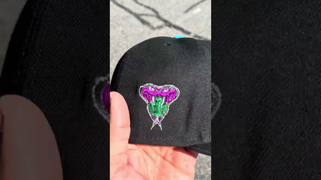 Arizona Diamondbacks Snake Patch New Era 59Fifty Fitted Hat 🐍🌵🏜️