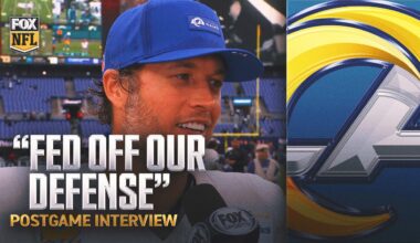"Found a way to win" — Matthew Stafford on Rams' gritty win over Ravens