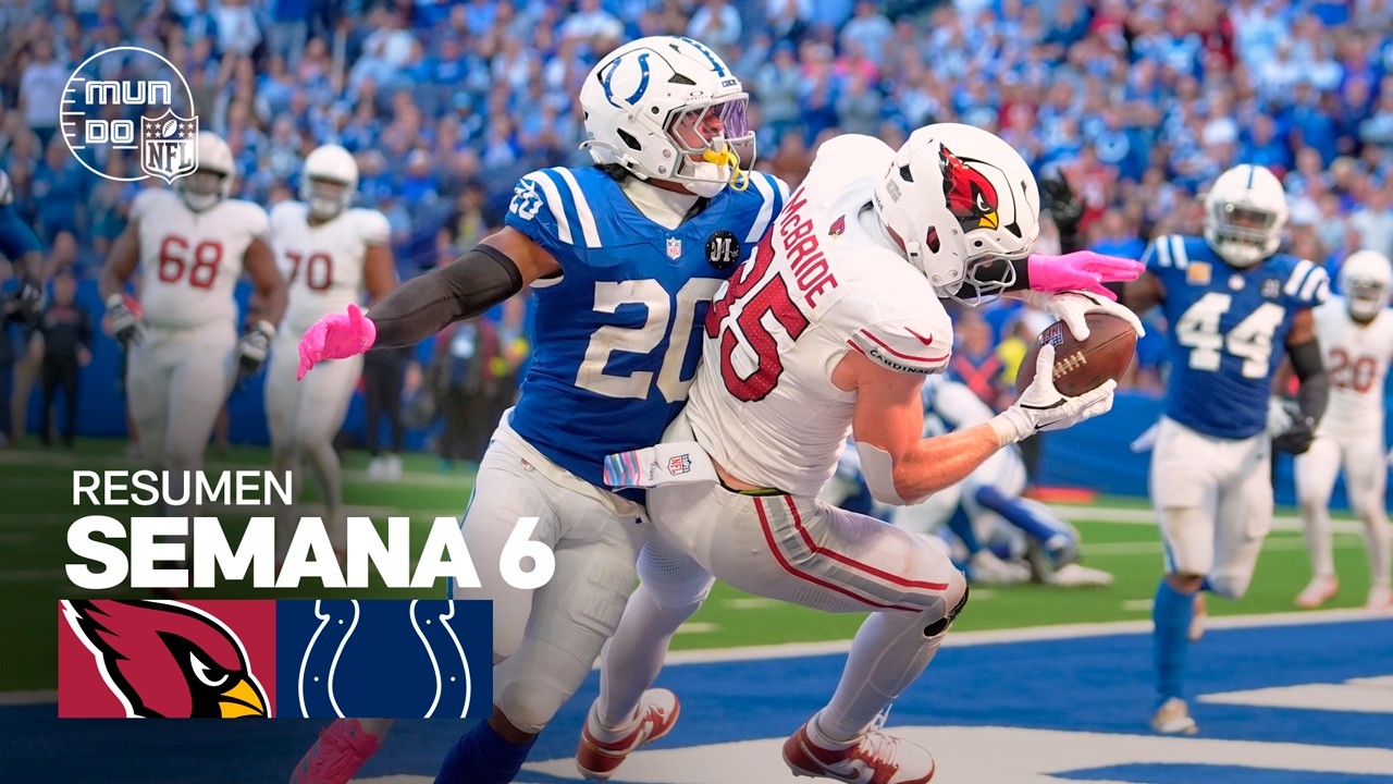 Arizona Cardinals vs. Indianapolis Colts | Resumen NFL en español - Semana 6 | NFL Highlights 2025