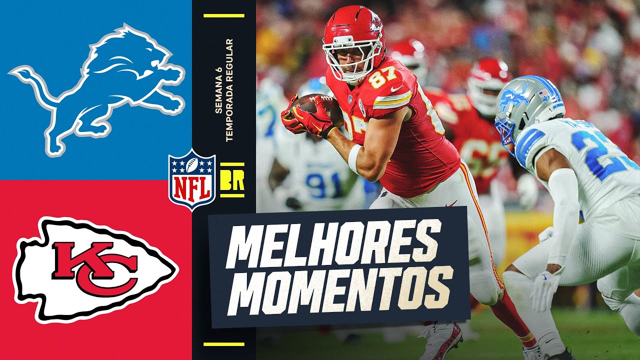 SEMANA 6 | Detroit Lions vs Kansas City Chiefs | SNF | Melhores Momentos | NFL 2025