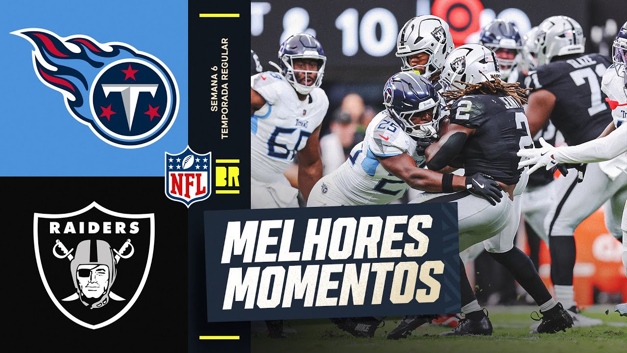 SEMANA 6 | Tennessee Titans vs Las Vegas Raiders | Melhores Momentos | NFL 2025