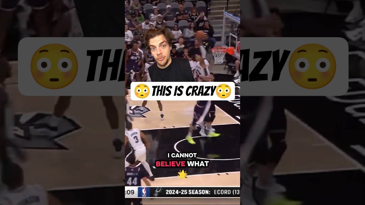I can't BELIEVE what he is doing #nba #wemby #sanantoniospurs