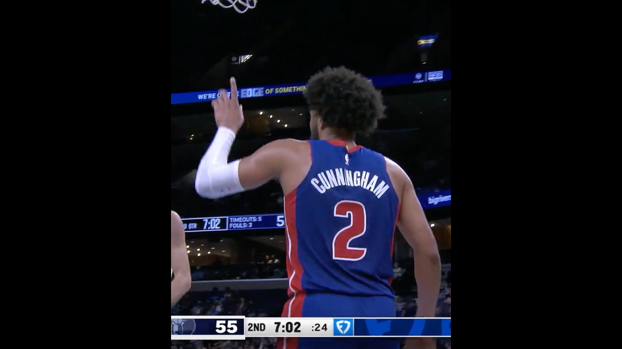 Cade Picking Up Where He Left Off | And One • Assist • Stepback 3 #nba #detroitpistons #pistons