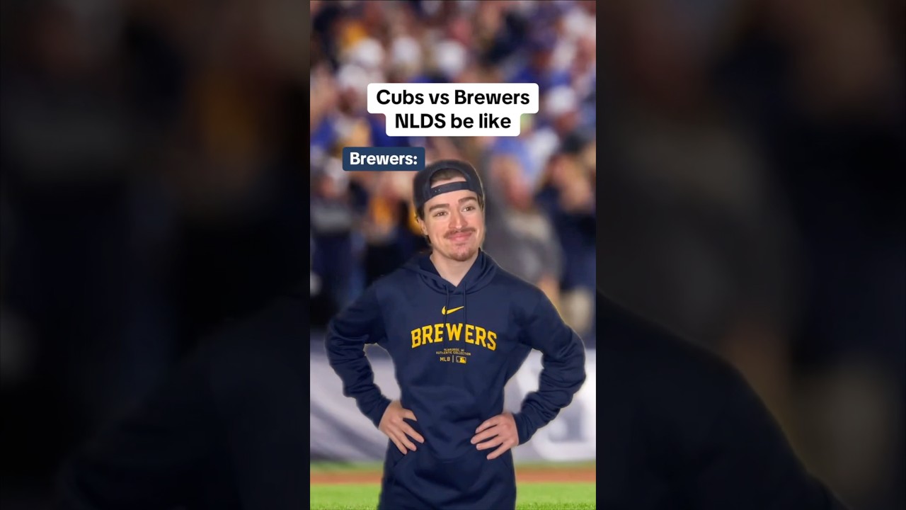 Cubs vs Brewers NLDS be like😂⚾️