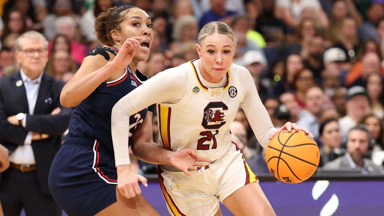 South Carolina's Chloe Kitts (torn ACL) to miss 2025 season