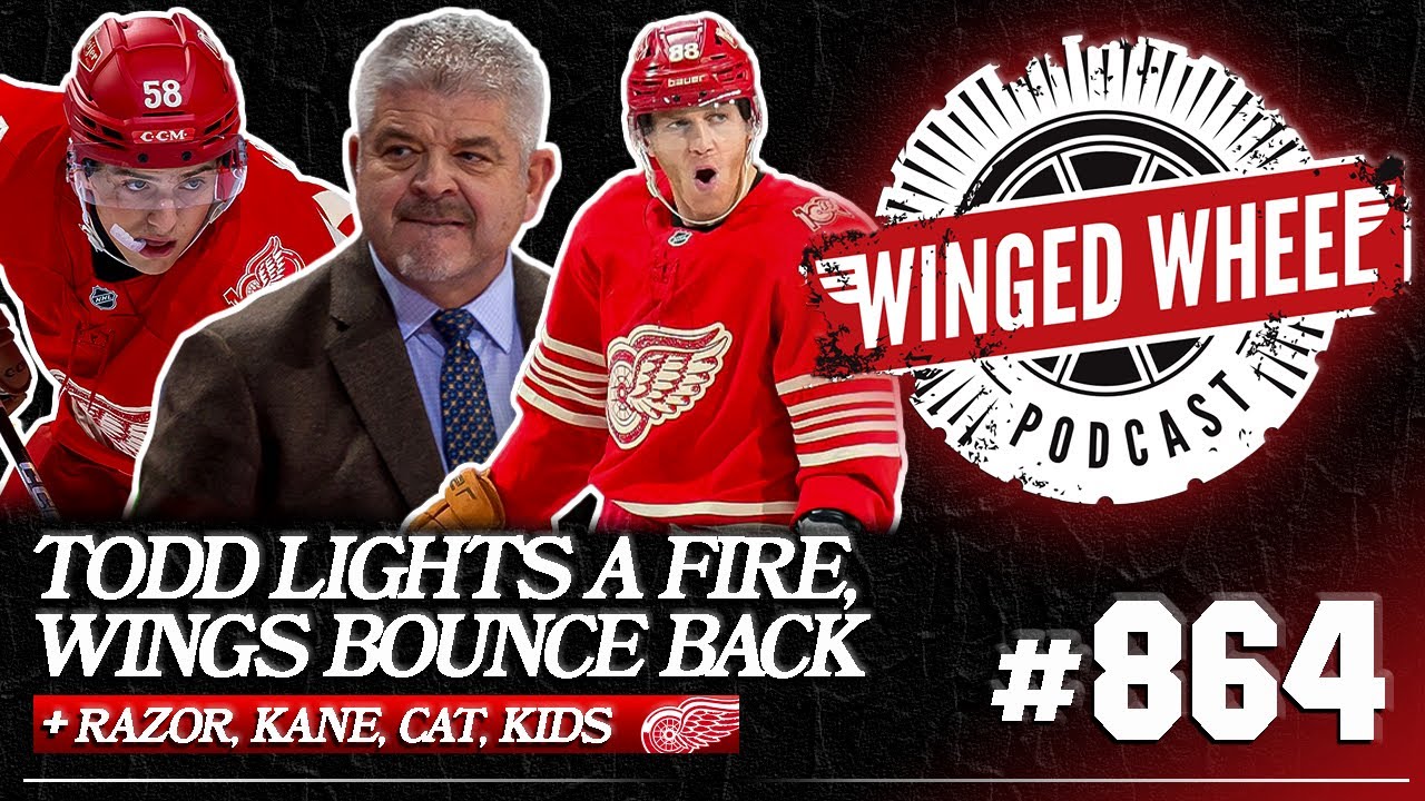 McLELLAN LIGHTS A FIRE & RED WINGS BOUNCE BACK - Winged Wheel Podcast - Oct. 12th, 2025