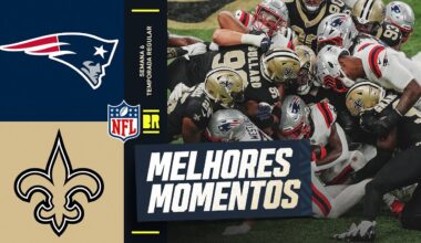SEMANA 6 | New England Patriots vs New Orleans Saints | Melhores Momentos | NFL 2025