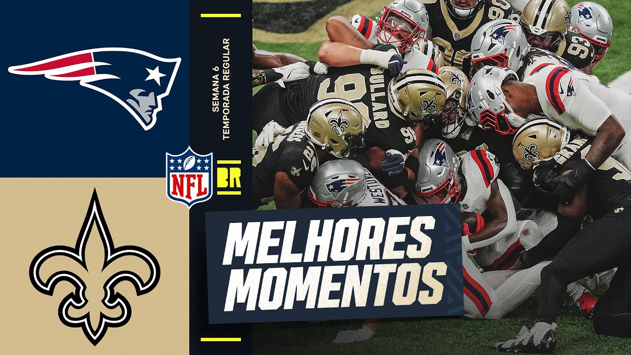 SEMANA 6 | New England Patriots vs New Orleans Saints | Melhores Momentos | NFL 2025