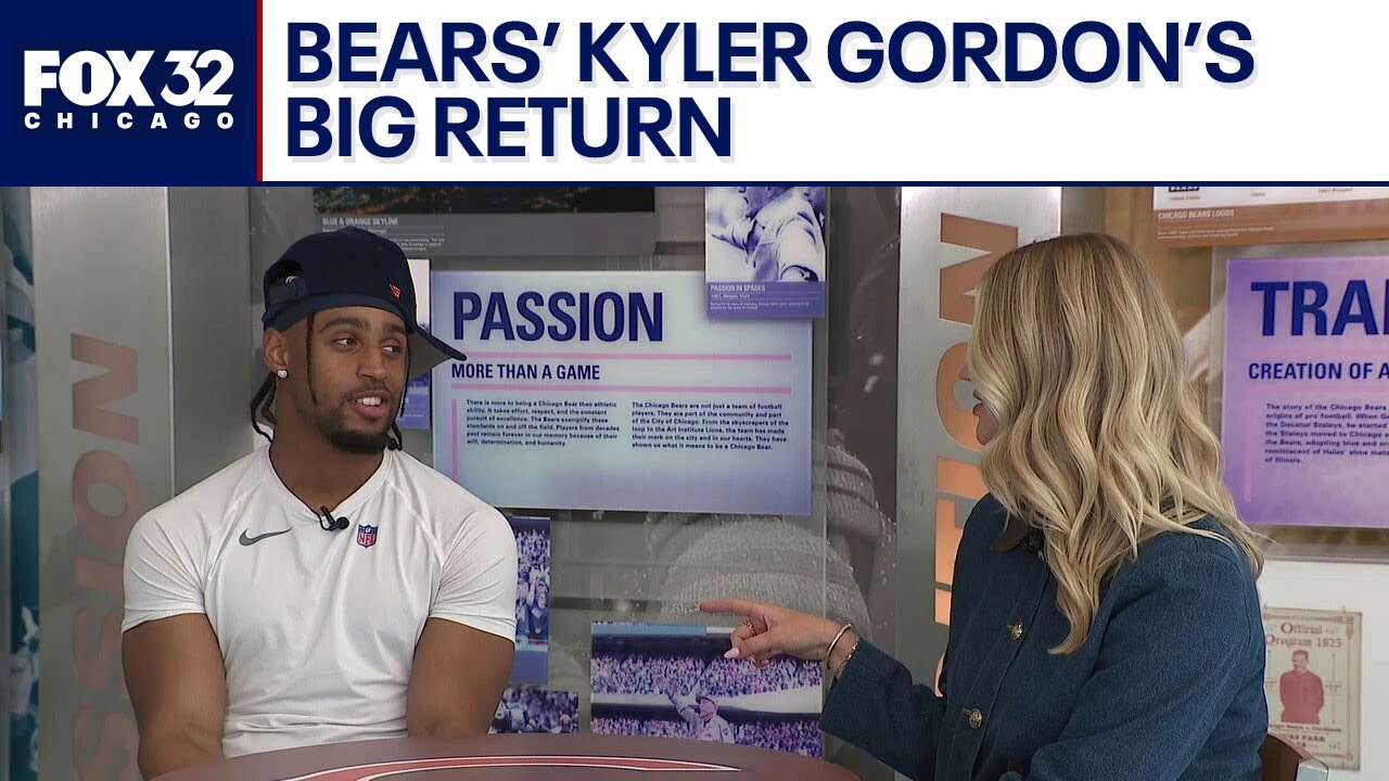 Bears’ Kyler Gordon ready for Monday Night Football return