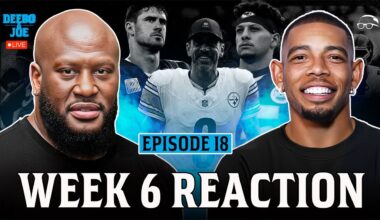 Deebo & Joe react to Steelers beating the Browns, Ravens dropping to 1-5, Tua postgame | Deebo & Joe