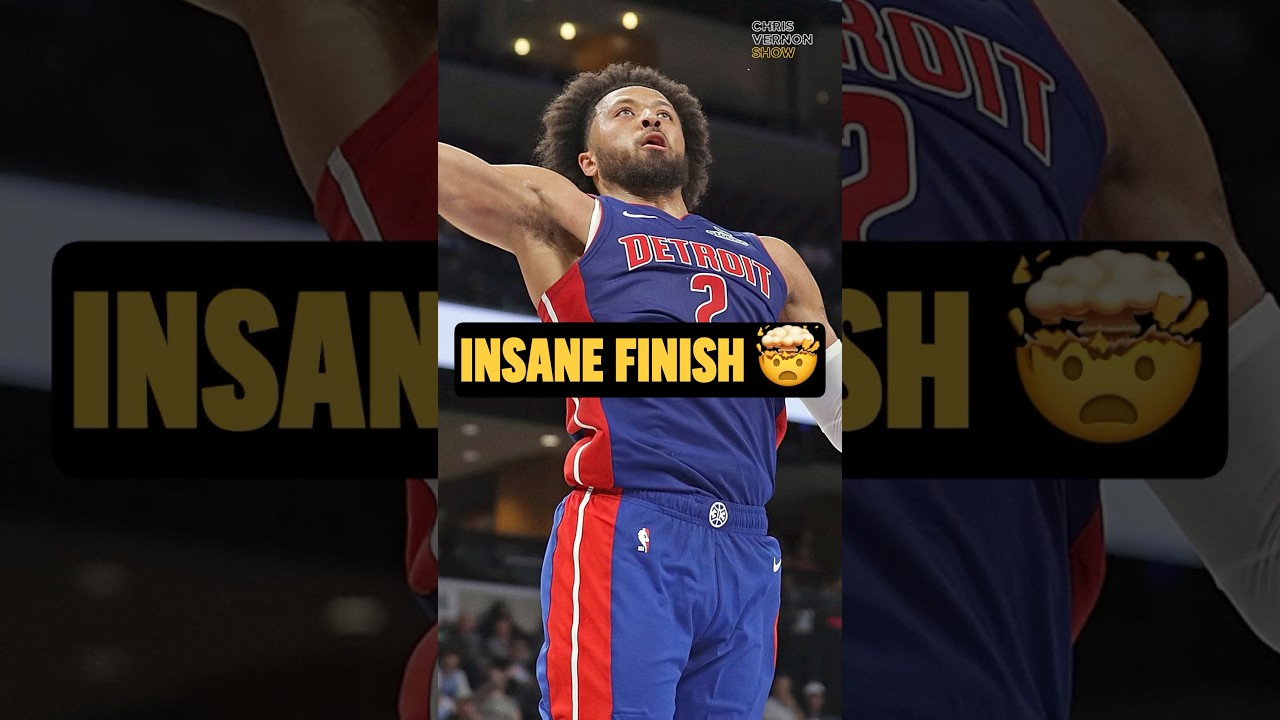 the Cade Cunningham up & under was WILD 🤯