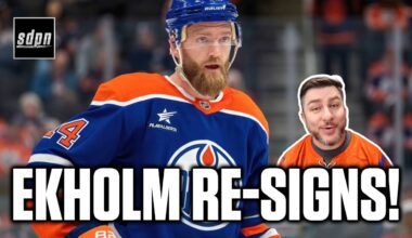 Mattias Ekholm signs 3-year contract extension with Edmonton! w/ Steve Dangle | Instant Analysis