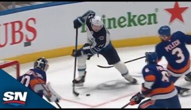 Jonathan Toews Records His First Point In A Winnipeg Jets Uniform