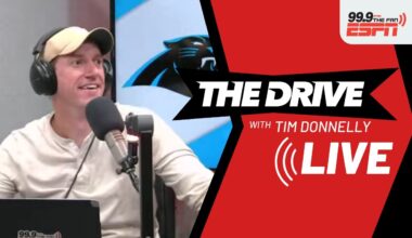 The Drive with Tim Donnelly LIVE - 10/13/25 | Carolina Hurricanes | Carolina Panthers | UNC