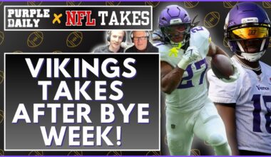 Minnesota Vikings quarterback plans and NFL Takes after Week 6