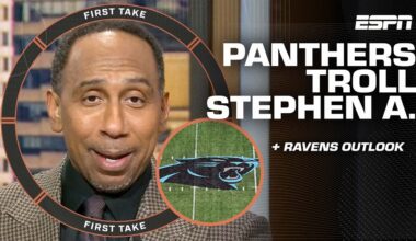 The Carolina Panthers TROLL Stephen A. after Week 6 win over the Dallas Cowboys 🤣 | First Take